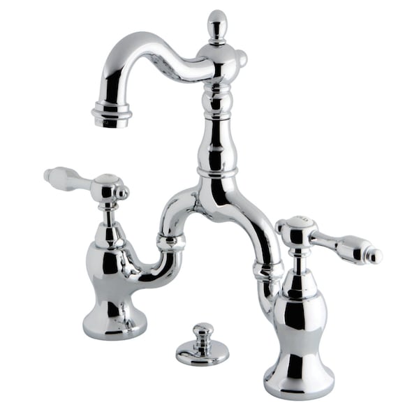 KS7971TAL Bridge Bathroom Faucet, Polished Chrome